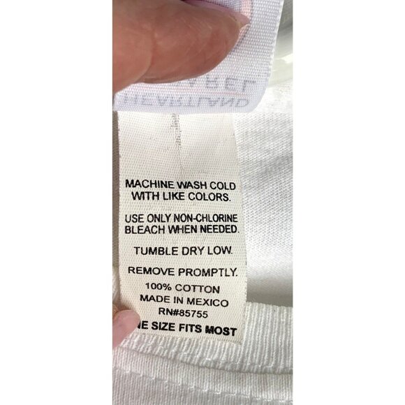 Retro 1994 Heartland Apparel T-shirt Hawaii Beach Tropical Fish Colorful OSFM - Picture 9 of 12